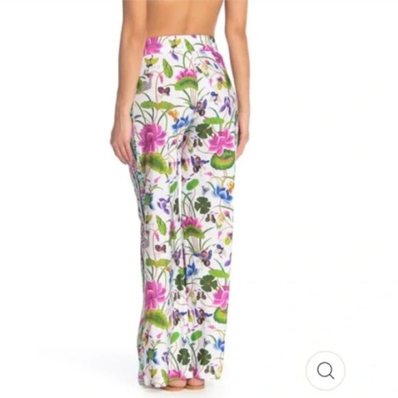 Nanette Lepore Opulent Garden wide-leg pants Size Small NWT - Picture 2 of 10